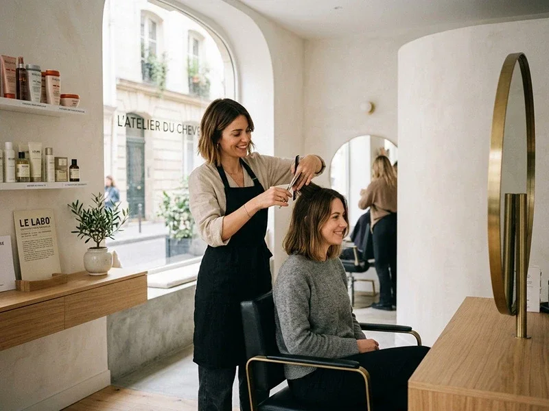 Site web pour coiffeur et salon de beauté
